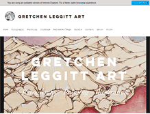 Tablet Screenshot of gretchenleggitt.com